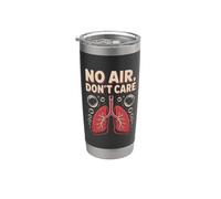 No Air Don't Care Asma Bicchiere termico in acciaio inox doppia parete