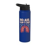 No Air Don't Care Asma Stainless Steel Insulated Water Bottle