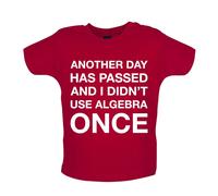 No Algebra - Bambino T-Shirt / Body - Matematica Student Love Divertente