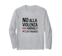 No alla violenza sugli Animali - Gattina Rosi - Rosy Maglia a Manica