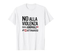 No alla violenza sugli Animali - Gattina Rosi - Rosy Maglietta