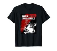 No alla violenza sugli Animali! Gattina Rosi - Rosy Maglietta