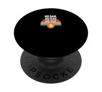 No Ban No Flag No Libertà fiscale finanza potere bitcoin PopSockets PopGrip Adesivo