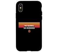 No Banks No Borders libertà finanza decentralizza bitcoin Custodia per iPhone X/XS