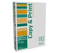No Brand - 8091 - Carta fotocopie - A4 - 80 gr - bianco - Copy & Print - conf. 500 fogli - 103054 - Conf. da 5 Pz. - 8091