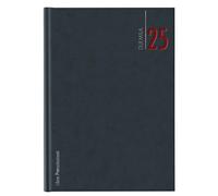 No Brand - 9641XMT12 - Libro prenotazioni ristorante 2026 - con copertina similpelle imbottita - 21 x 30 cm - blu - 100838 - Conf. da 1 Pz. - 9641XMT12