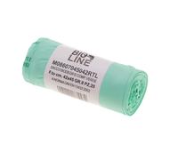 No Brand - H1O008R - Sacchi bio - 42x45 cm - 10 L - 16 micron - verde - conf. 20 pezzi - 91324 - Conf. da 1 Pz.