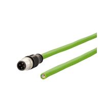 no brand METZ Connect 142M1D10100 10m Cat5e Verde Cavo di Rete - Cavi di Rete (10 m, Cat5e, M12, Vert)