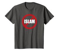 No Camicia Islam Maglietta, Bambini, Asfalto, 3 Anni