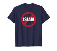 No Camicia Islam Maglietta, Uomo, Navy, 3XL