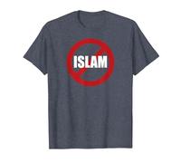 No Camicia Islam Maglietta, Uomo, Pervinca, 3XL