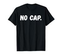 No Cap Camicia Vintage Gen Z Gen Alpha Slang School Out Summer Maglietta