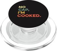 No Cap I'm Cooked Gen Z Slang Meme divertente Teen Joke Tween Kid PopSockets PopGrip per MagSafe