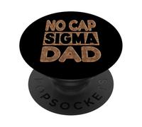 NO CAP SIGMA DAD - Alpha Mindset Father Design PopSockets PopGrip Adesivo