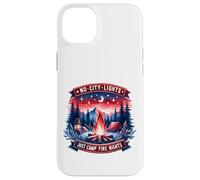 No City Lights Just Camp Fire Nights Escursionismo Natura Custodia per iPhone 14 Plus
