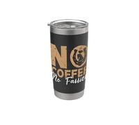 No Coffee No Farrier Ferro di Cavallo Ferro di Ferro Lavoro Caffè Amante Farrier Bicchiere termico in acciaio inox doppia parete