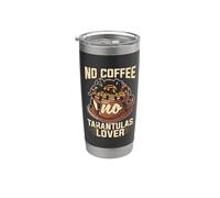 No Coffee No Tarantole Proprietario Amante del caffè Tarantole Amante Bicchiere termico in acciaio inox doppia parete