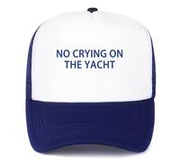 No Crying On The Yacht Hat, No Crying On The Yacht Cap, Blu marino-HM-1, 53