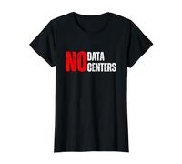 No Data Center Maglietta con Stampa Grafica Economica