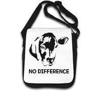 No Difference Go Vegan Borsa a Spalla Bianco