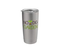 No Dig Garden Nuovo metodo di giardinaggio per giardinieri Bicchiere termico in acciaio inox doppia parete