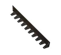 No Dig - Kit per bordi paesaggistici, in acciaio resistente, per prati, giardini e aiuole