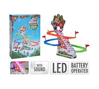 NO DISPONIBLE 72347 Children's Christmas Scene with Movement, Multicoloured