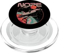 No, divertente missione spaziale astronauta, razzo, scienza, luna PopSockets PopGrip per MagSafe