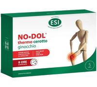 ESI Thermo Cerotto Ginocchio No-Dol – Sollievo fino a 8 ore, senza farmaci, 5 pz