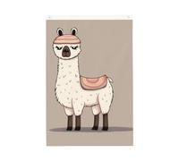 No Drama Llama Bandiere per esterni 0,6 x 0,9 m stampa verticale su entrambi i lati bandiera da giardino bandiere per esterni banner per vacanze con occhielli bandiera per cortile casa per prato