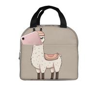 No Drama Llama Borsa per il pranzo per donne e uomini adulti Scatola per il pranzo isolata riutilizzabile a prova di perdite Borsa per il pranzo di grande capacità Contenitore per alimenti portatile