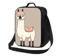 No Drama Llama Borsa per il pranzo per donne e uomini Scatola per il pranzo riutilizzabile per ufficio Picnic Contenitore per il pranzo isolato a prova di perdite Borse per il pranzo portatile Borsa