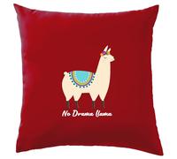 No Drama Llama - Cuscino - Carina Alpaca Divertenti Llamas Amore