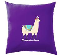 No Drama Llama - Cuscino - Carina Alpaca Divertenti Llamas Amore