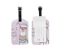 No Drama Llama Etichette per bagagli da viaggio Etichetta per bagaglio in pelle 1 pezzo