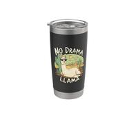No Drama Llama Fun Cactus a tema desertico Bicchiere termico in acciaio inox doppia parete