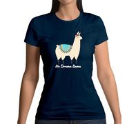 No Drama Llama - Maglietta Donna - Carina Alpaca Divertenti Llamas Amore