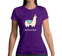 No Drama Llama - Maglietta Donna - Carina Alpaca Divertenti Llamas Amore