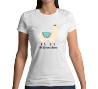 No Drama Llama - Maglietta Donna - Carina Alpaca Divertenti Llamas Amore