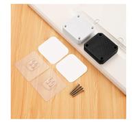 No Drill Automatic Door Close 500 - 1000 g - Tool-Free Tension Adjustable Closing Device for Cabinet Doors | Soft Close Furniture Hardware & Installation Free Mechanism(Black 1000g)