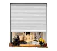 No Drill Honeycomb Folding Sliding Door, Customizable Accordion Door for Kitchen, Closet, Bedroom, Living Room, Retractable Room Divider(W76xH80cm)