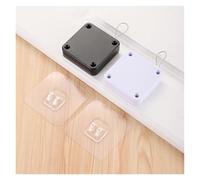 No-Drill Rope Door Closer, Automatic Return Silent Close for Push-Pull Household Doors, Easy Installation Cabinet Door Hardware1pcs(White 800g)