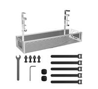 No Drill Wire Management Rack - Sotto Table Cable Holder, durevole Space