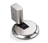No Drilling Machine Door Jammer - Metallo Invisible Rammer cuscino | Sound Ammortizzazione Meccanica porta bocca bocca per la casa, soggiorno, bagno, sala di studio Meccanica passo porta