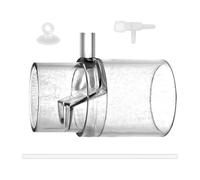 No Electricity Fish Serbatoio Aeratore - Diffusore Oxygen per acquari | Filtro acqua con design regolabile | Non Powered Oxygen Supply for Pond Home Hydroponics System Axolotl Habitat | Enhances Wat