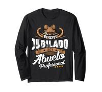 No Estoy Jubilado Soia Abuelo Profesional Regalo Divertido Maglia a Manica