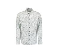 No Excess Camicia blu ciano / grigio / bianco naturale Uomo No Excess L