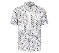 No Excess Camicia Uomo Corta Regular Fit Marrone Blu Fantasia 31440283SN 030