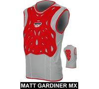 No Fear Motocross Armatura Roost Gilet Giropetto Protezione Piccolo