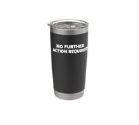No Further Action Required Bicchiere termico in acciaio inox doppia parete